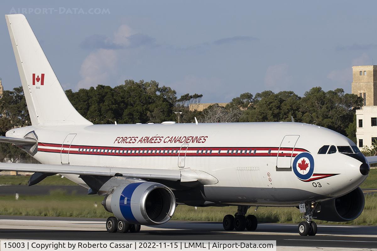 15003, 1986 Airbus CC-150 Polaris (A310-304(F)) C/N 425, Runway 31 Backtrack