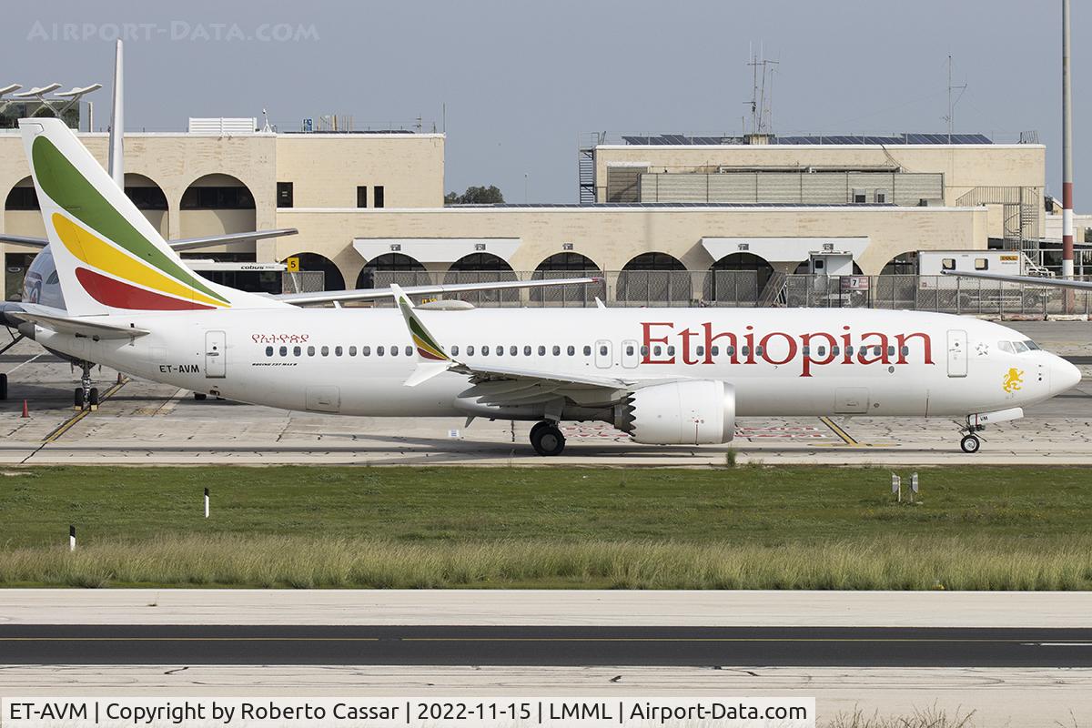 ET-AVM, 2018 Boeing 737-8 MAX C/N 62446, Park 9