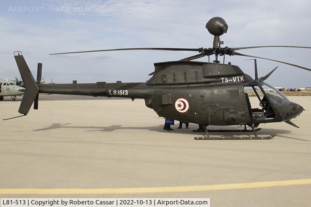 L81-513, Bell OH-58D(R) Kiowa Warrior C/N 43278, IADE Tunisia 2022 - Enfidha Hammamet International Airport