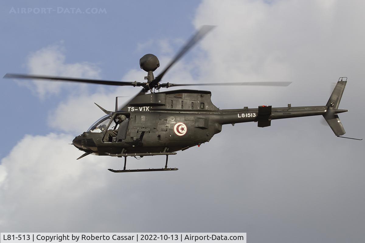 L81-513, Bell OH-58D(R) Kiowa Warrior C/N 43278, IADE Tunisia 2022 - Enfidha Hammamet International Airport