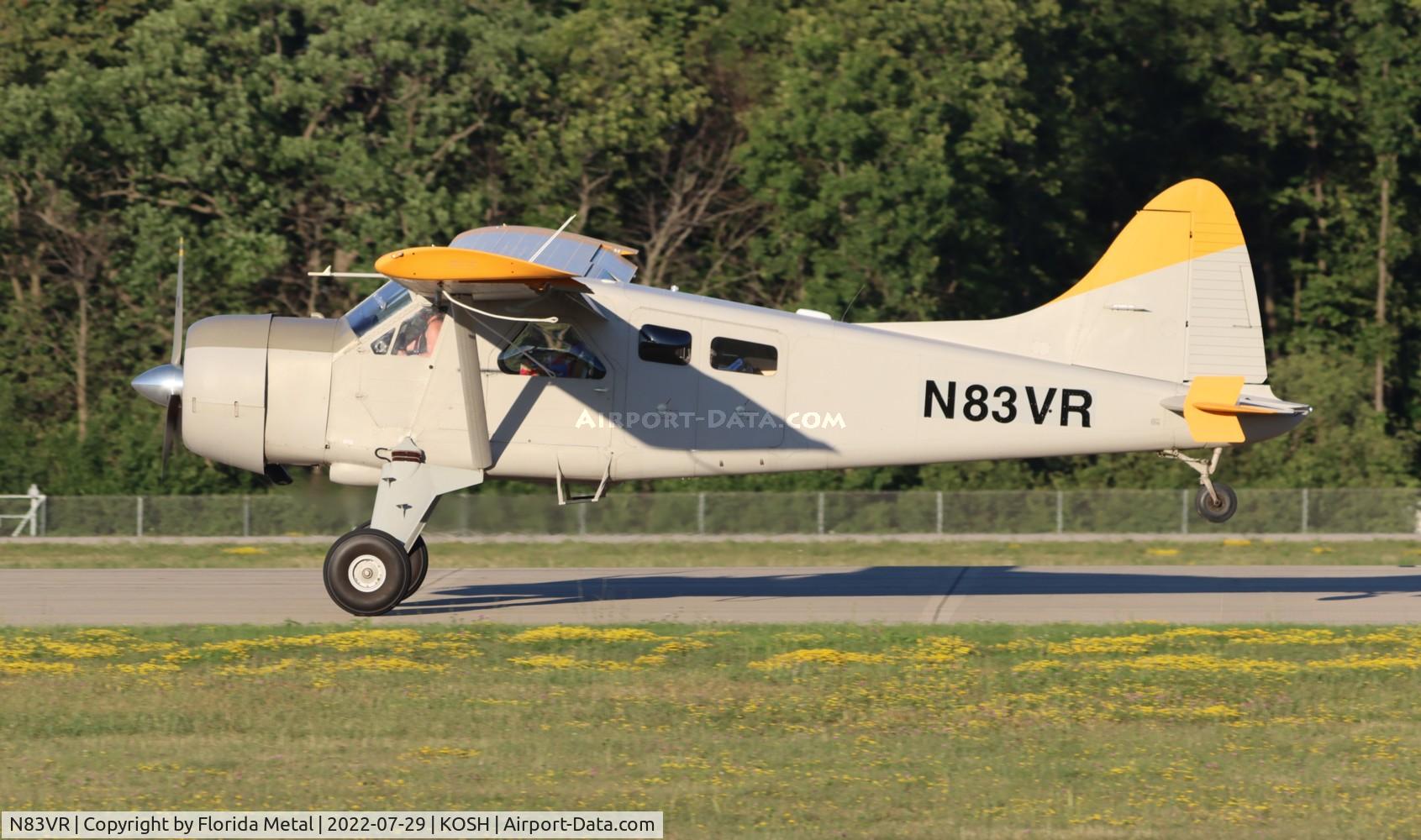N83VR, De Havilland DHC-2 Beaver Mk.1 (L20A) C/N 1613, OSH 2022
