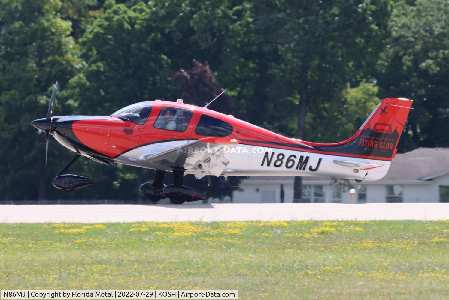 N86MJ, Cirrus SR22 C/N 3711, OSH 2022