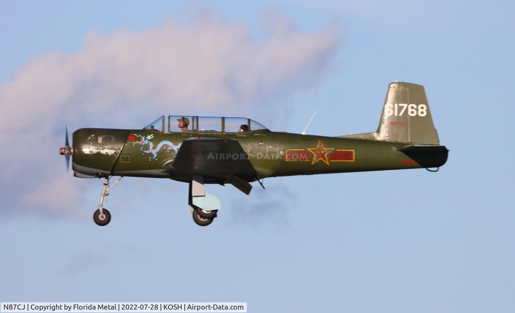 N87CJ, Nanchang CJ-6 C/N 4432016, OSH 2022