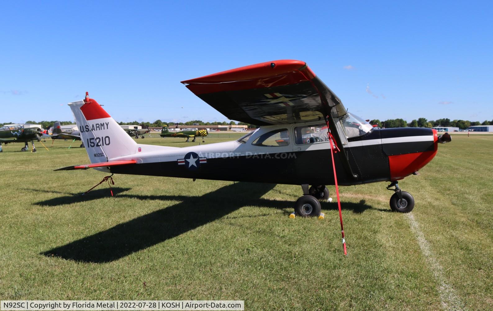 N92SC, 1967 Cessna R172E C/N R172-0211, OSH 2022