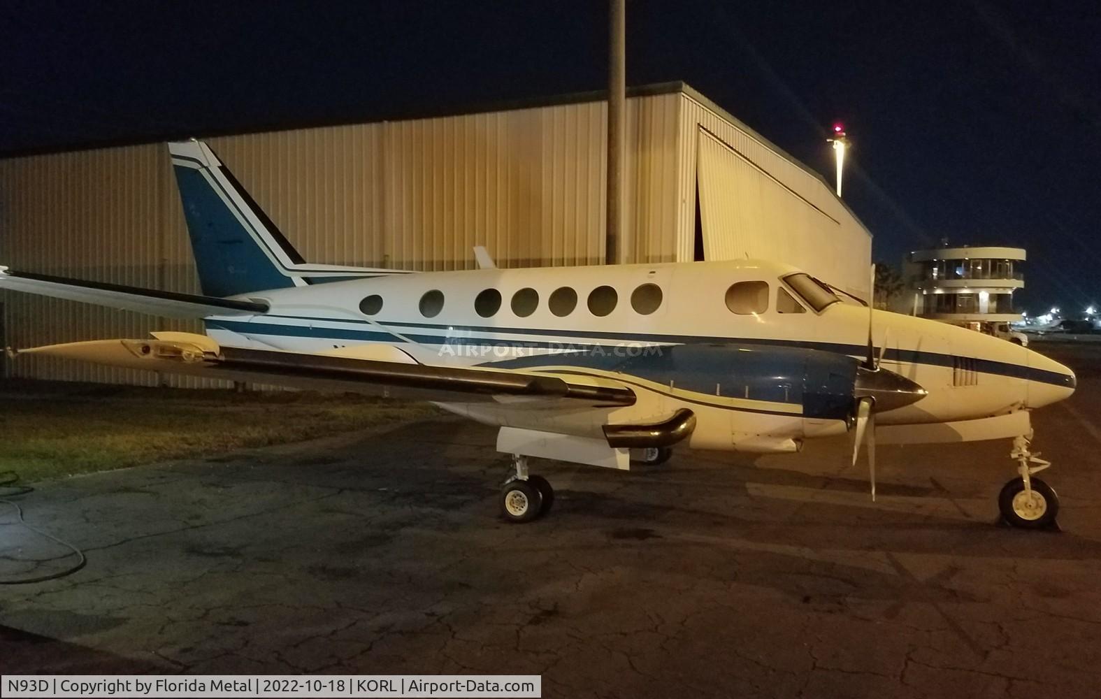 N93D, 1977 Beech B100 King Air King Air C/N BE-23, ORL 2022