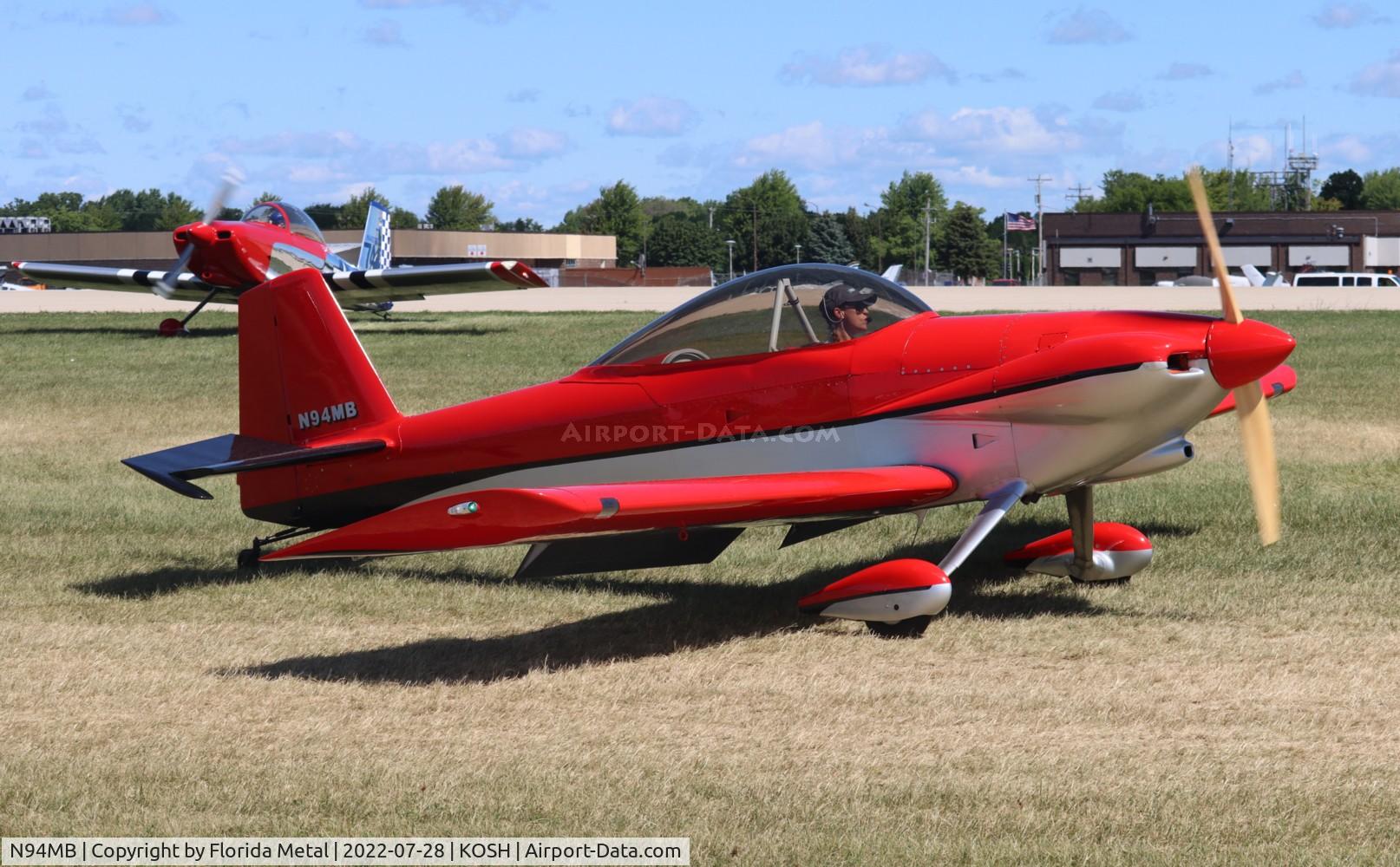 N94MB, 2012 Vans RV-4 C/N 1306, OSH 2022
