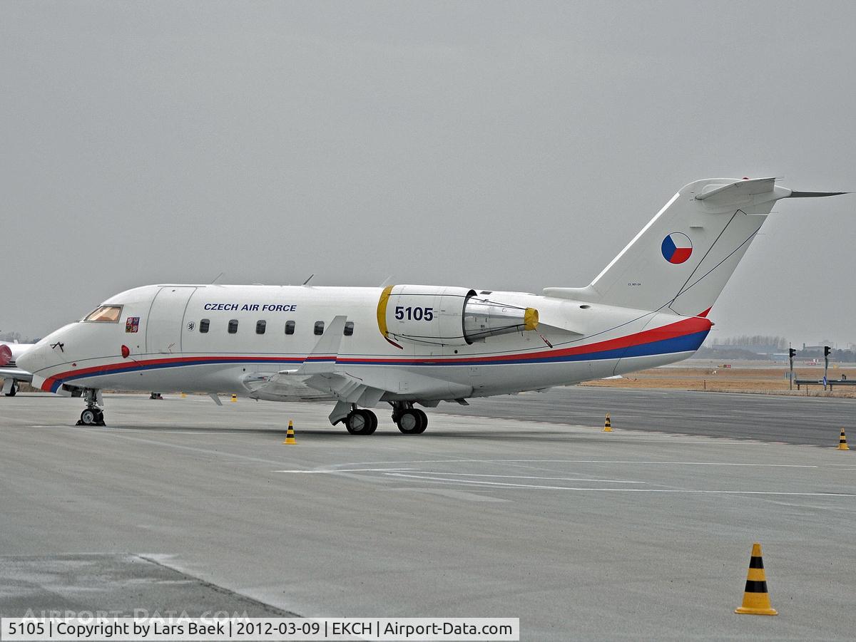 5105, 1999 Bombardier Challenger 601-3A (CL-600-2B16) C/N 5105, Parked