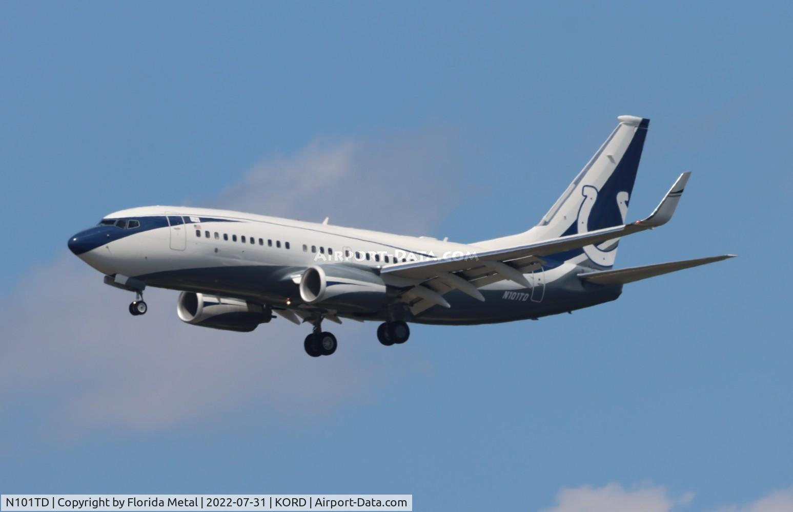 N101TD, 1998 Boeing 737-72U C/N 29273, ORD 2022