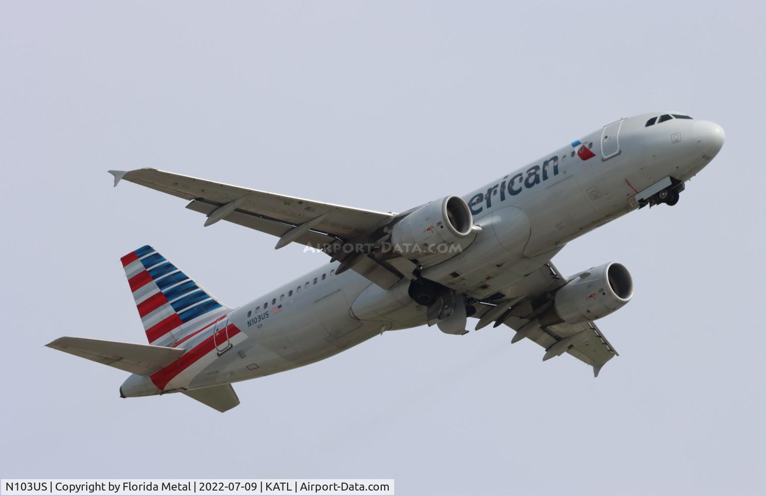 N103US, 1999 Airbus A320-214 C/N 0861, ATL 2022