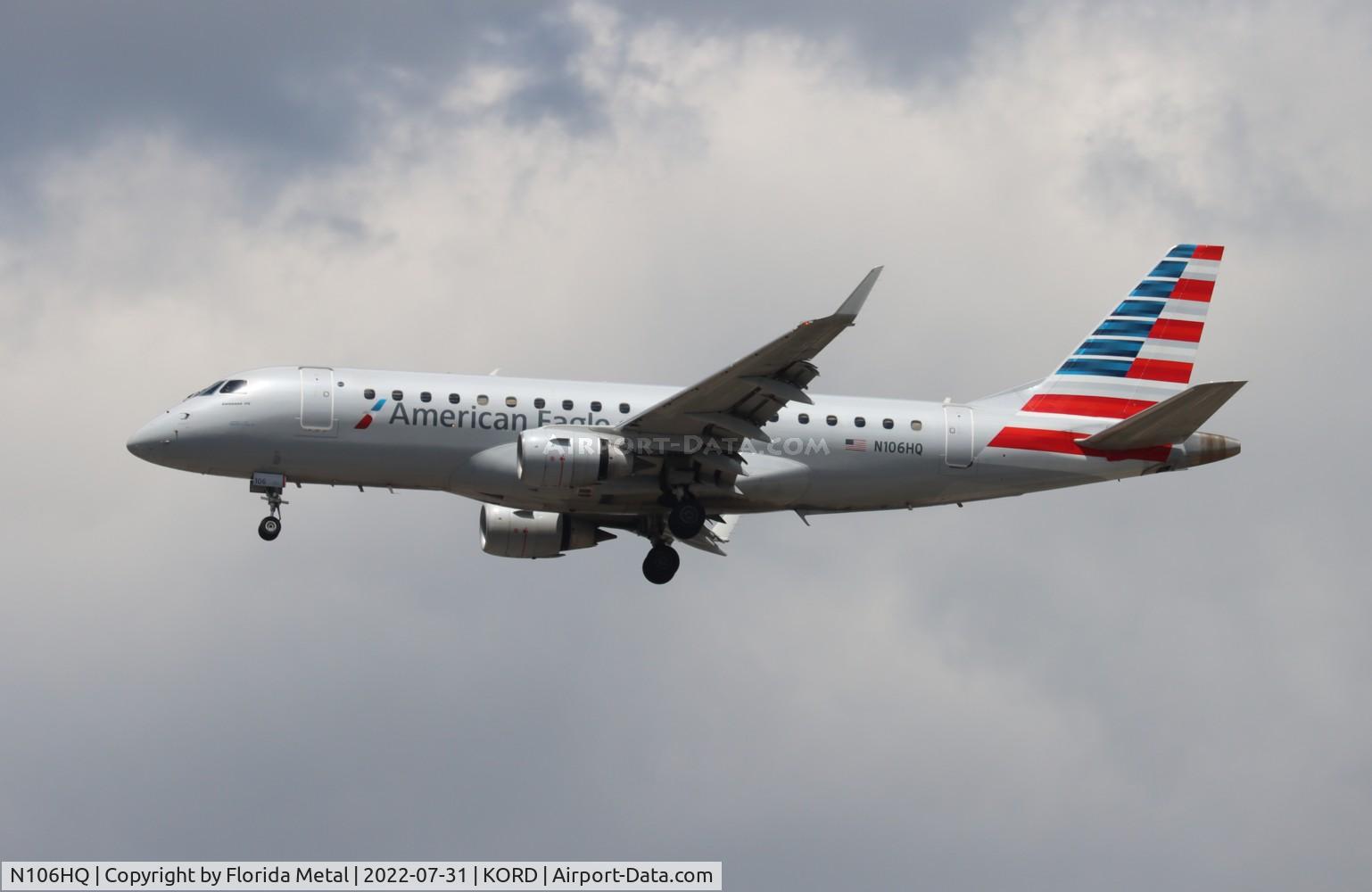 N106HQ, 2007 Embraer 175LR (ERJ-170-200LR) C/N 17000164, ORD 2022