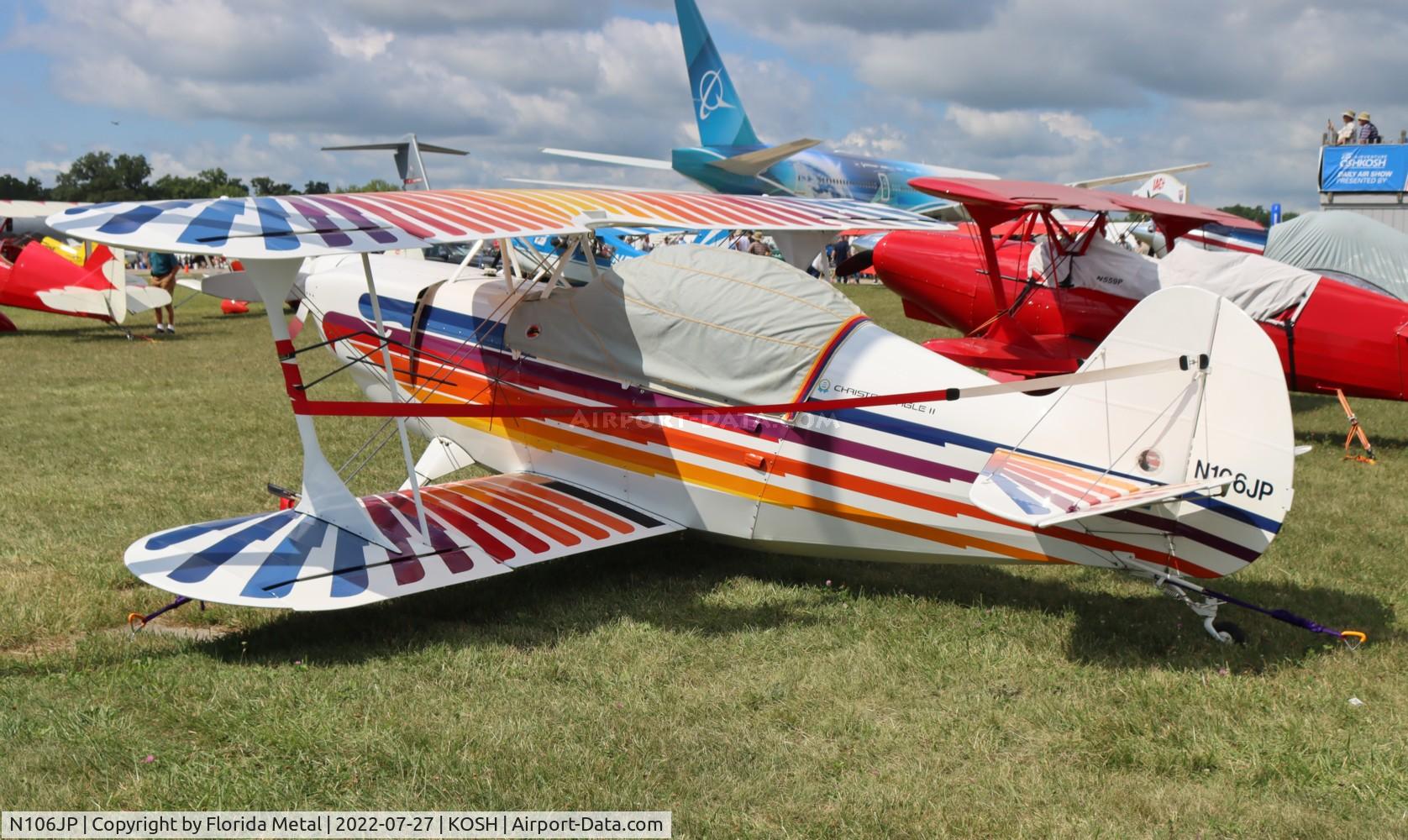 N106JP, Aviat Eagle II C/N P00487, OSH 2022