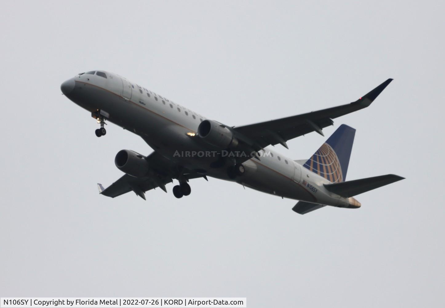 N106SY, 2013 Embraer 175LR (ERJ-170-200LR) C/N 17000399, ORD 2022
