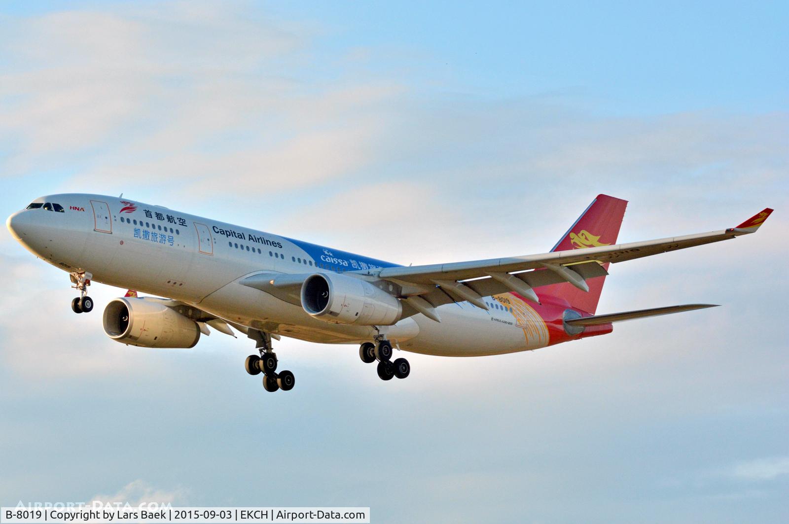 B-8019, 2009 Airbus A330-200 C/N 1020, RWY22L
