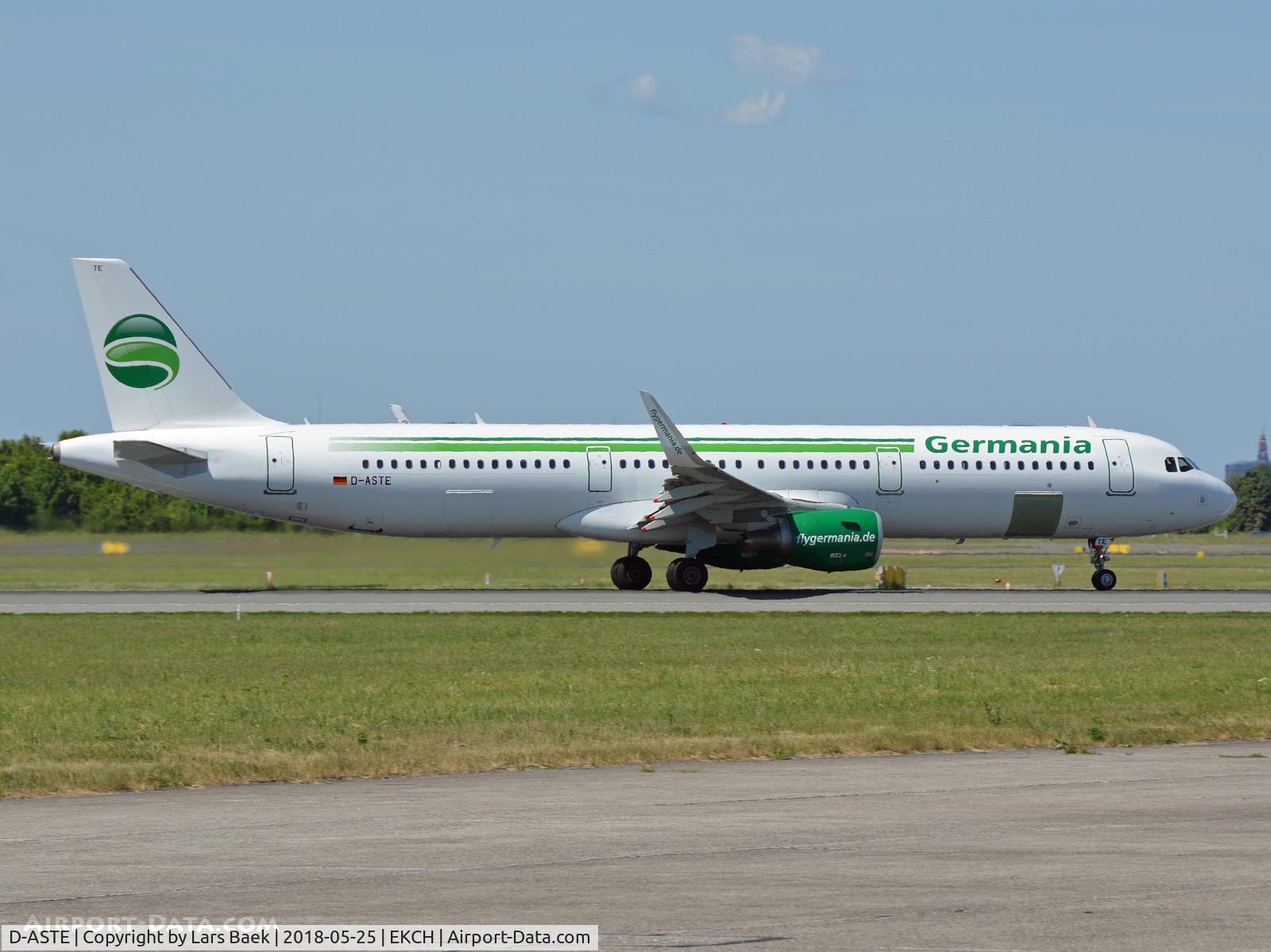 D-ASTE, 2014 Airbus A321-211 C/N 6005, Spotting tour inside CPH