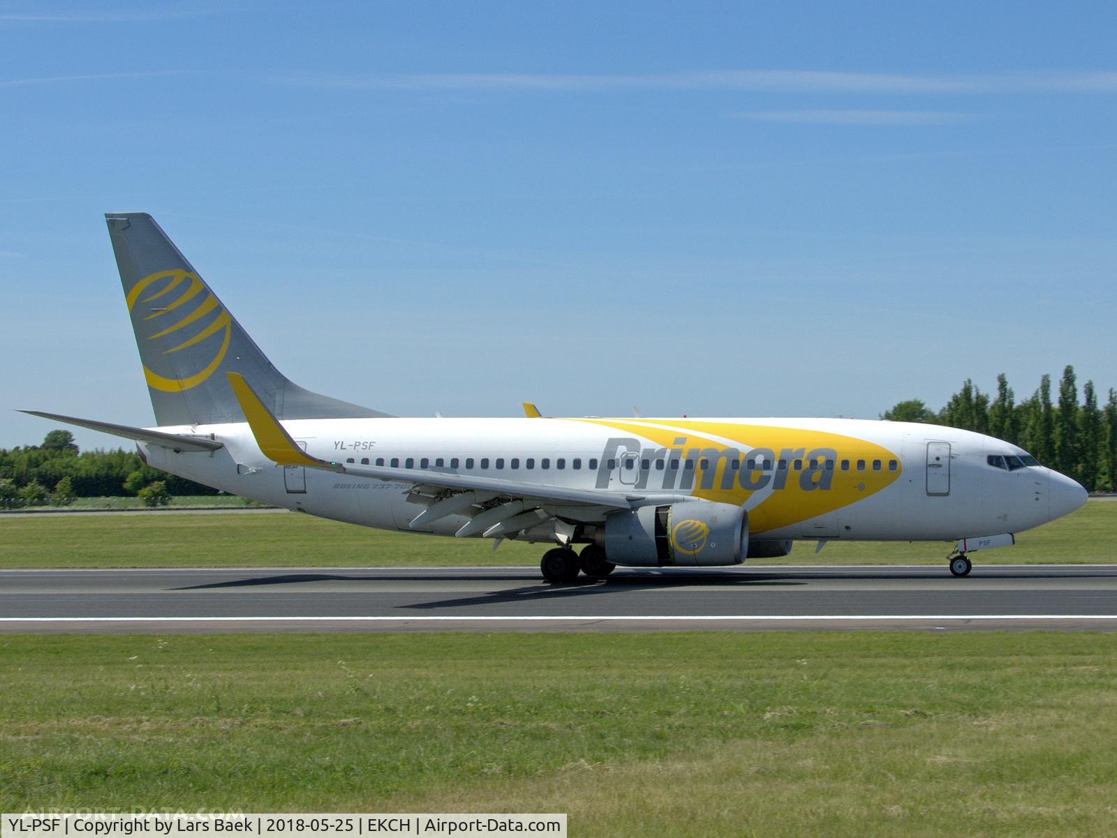 YL-PSF, 1998 Boeing 737-7Q8 C/N 28210, Spotting tour inside CPH