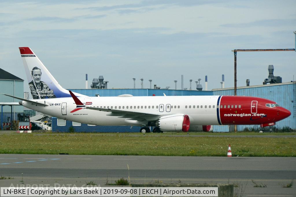 LN-BKE, 2018 Boeing 737-8 MAX C/N 63970, CPH Familyday Bustour