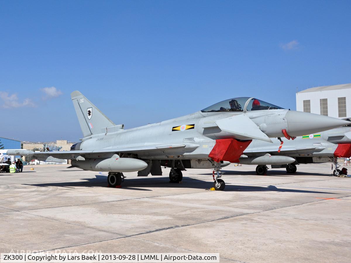 ZK300, 2009 Eurofighter EF-2000 Typhoon FGR.4 C/N BS052, Malta Air Show 2013