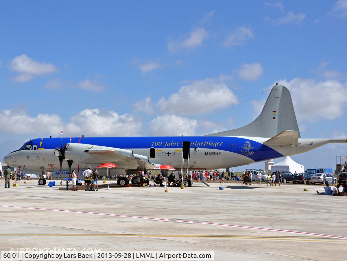 60 01, Lockheed P-3C-II Orion C/N 285E-5737, Malta Air Show 2013