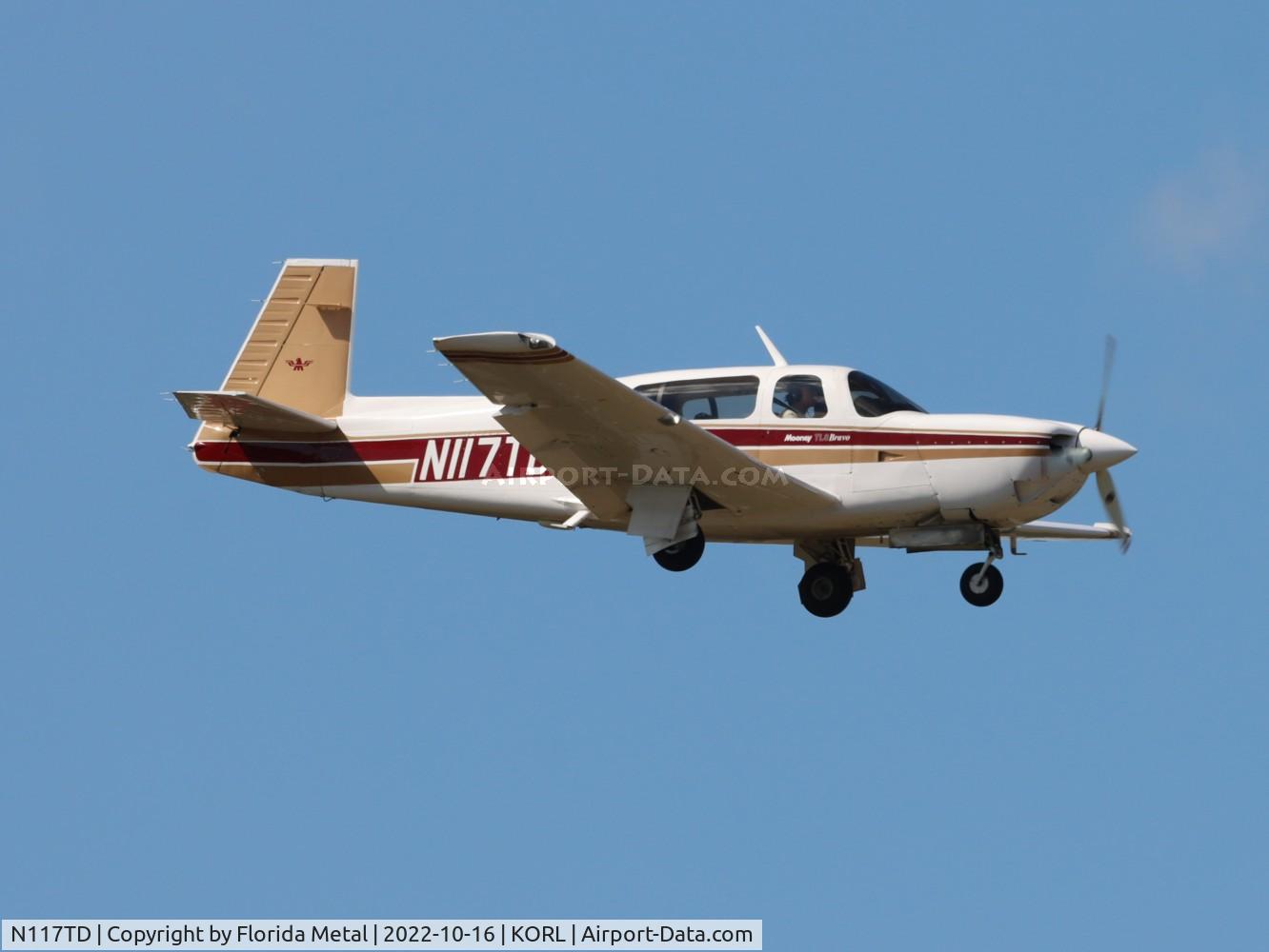 N117TD, 1990 Mooney M20M Bravo C/N 27-0074, ORL 2022