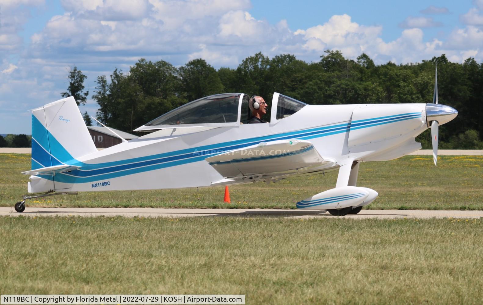 N118BC, 1977 Thorp T-18 Tiger C/N 957, OSH 2022