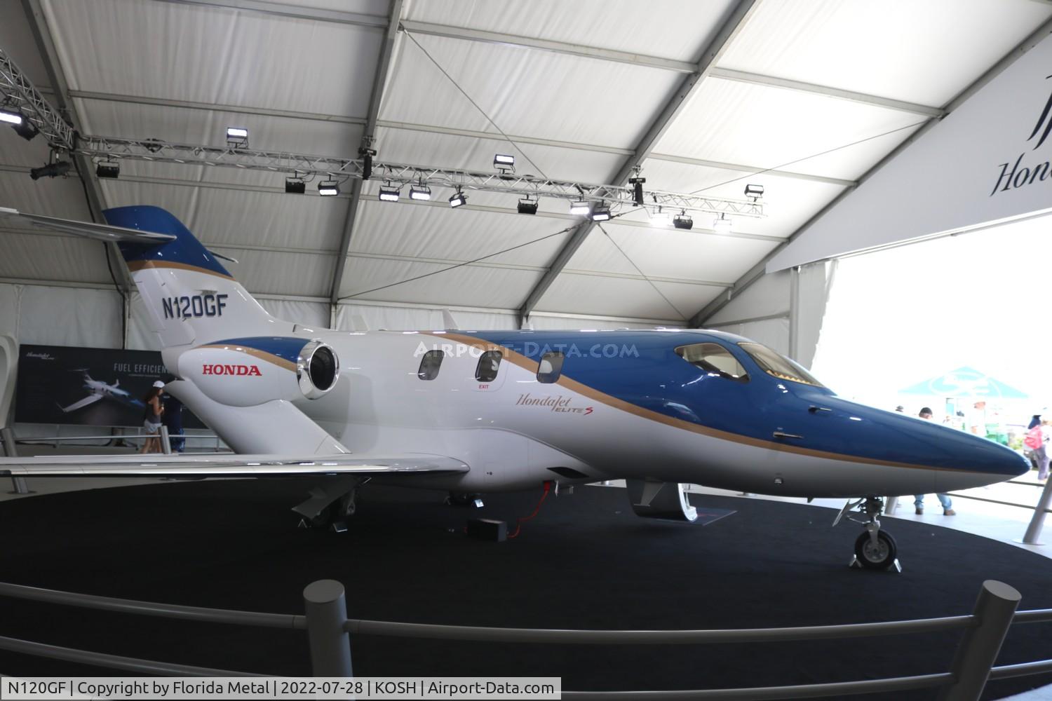 N120GF, 2022 Honda HA-420 Hondajet Elite S C/N 42000232, OSH 2022