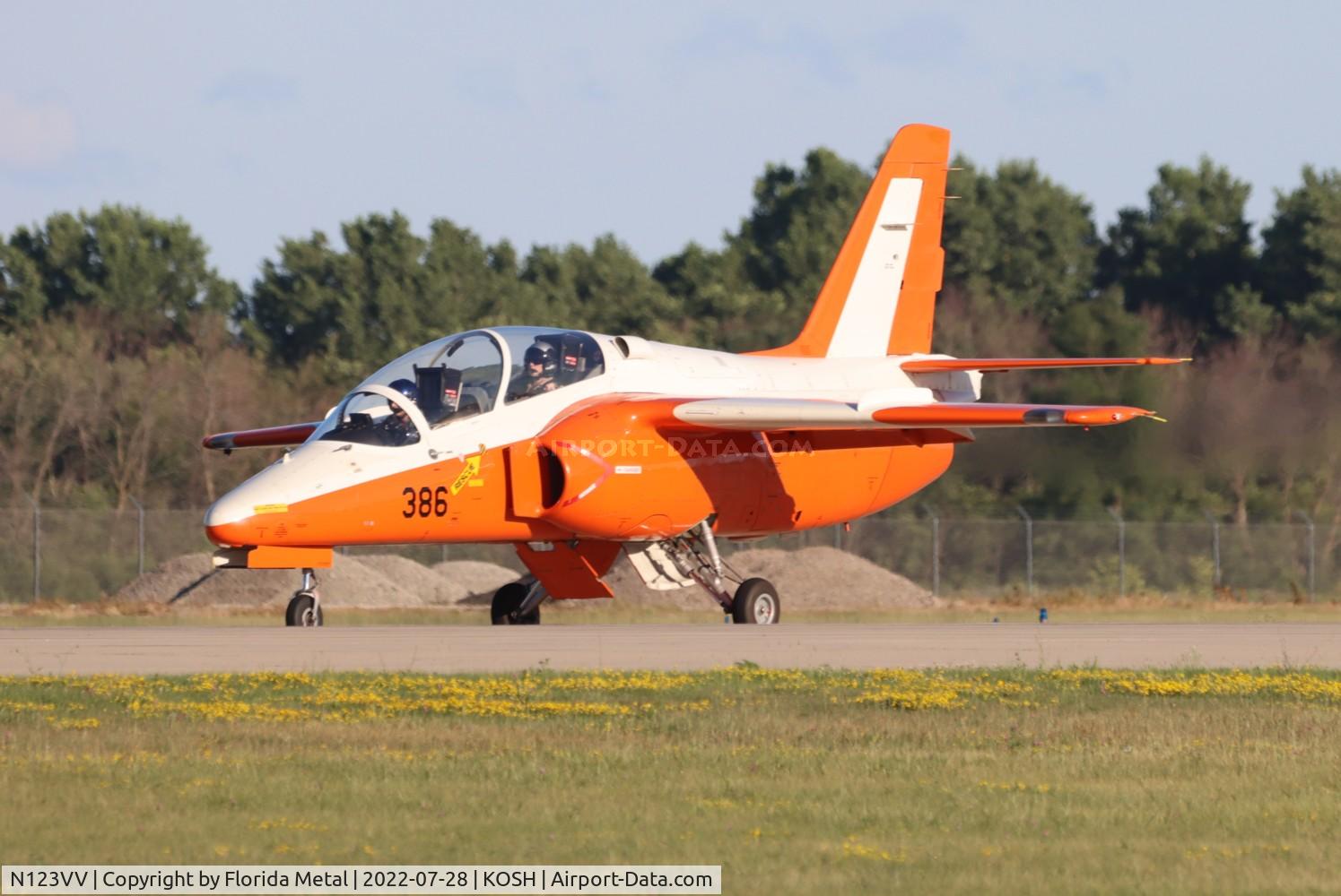 N123VV, SIAI-Marchetti S-211 C/N 010/02-007, OSH 2022