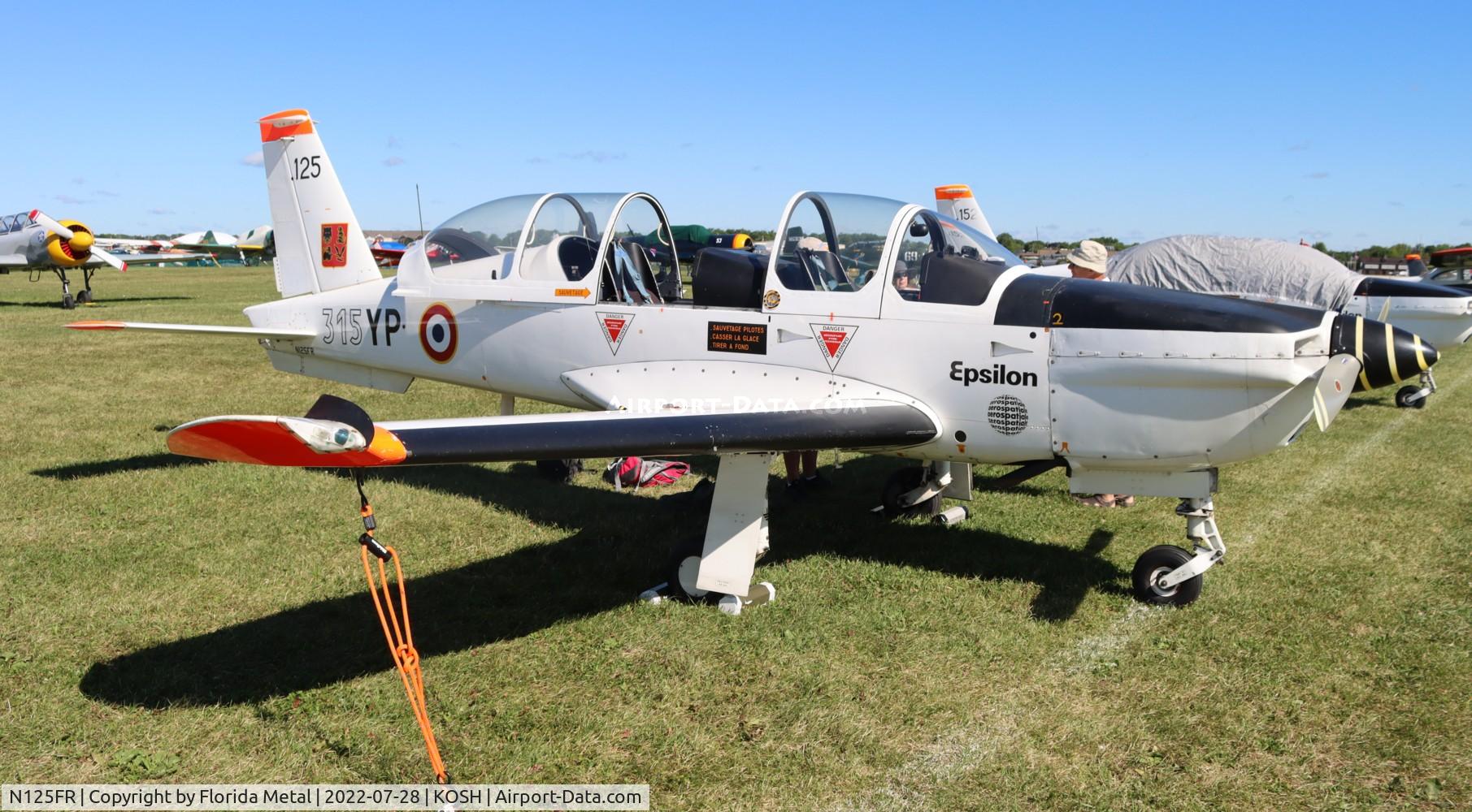 N125FR, Socata TB-30 Epsilon C/N 125, OSH 2022