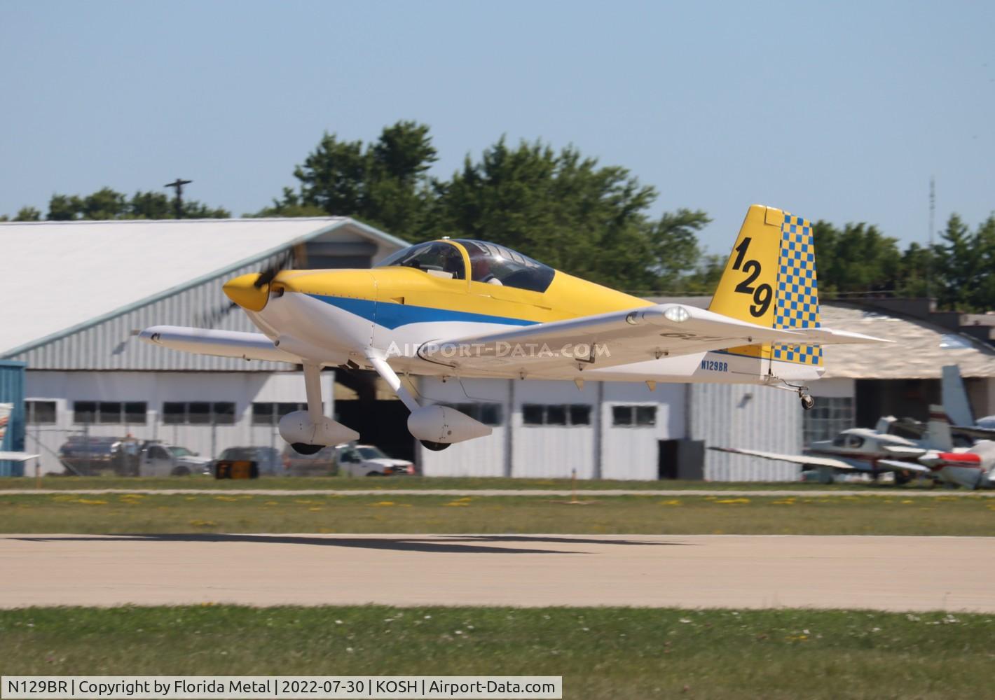 N129BR, 2008 Vans RV-6 C/N 52A, OSH 2022