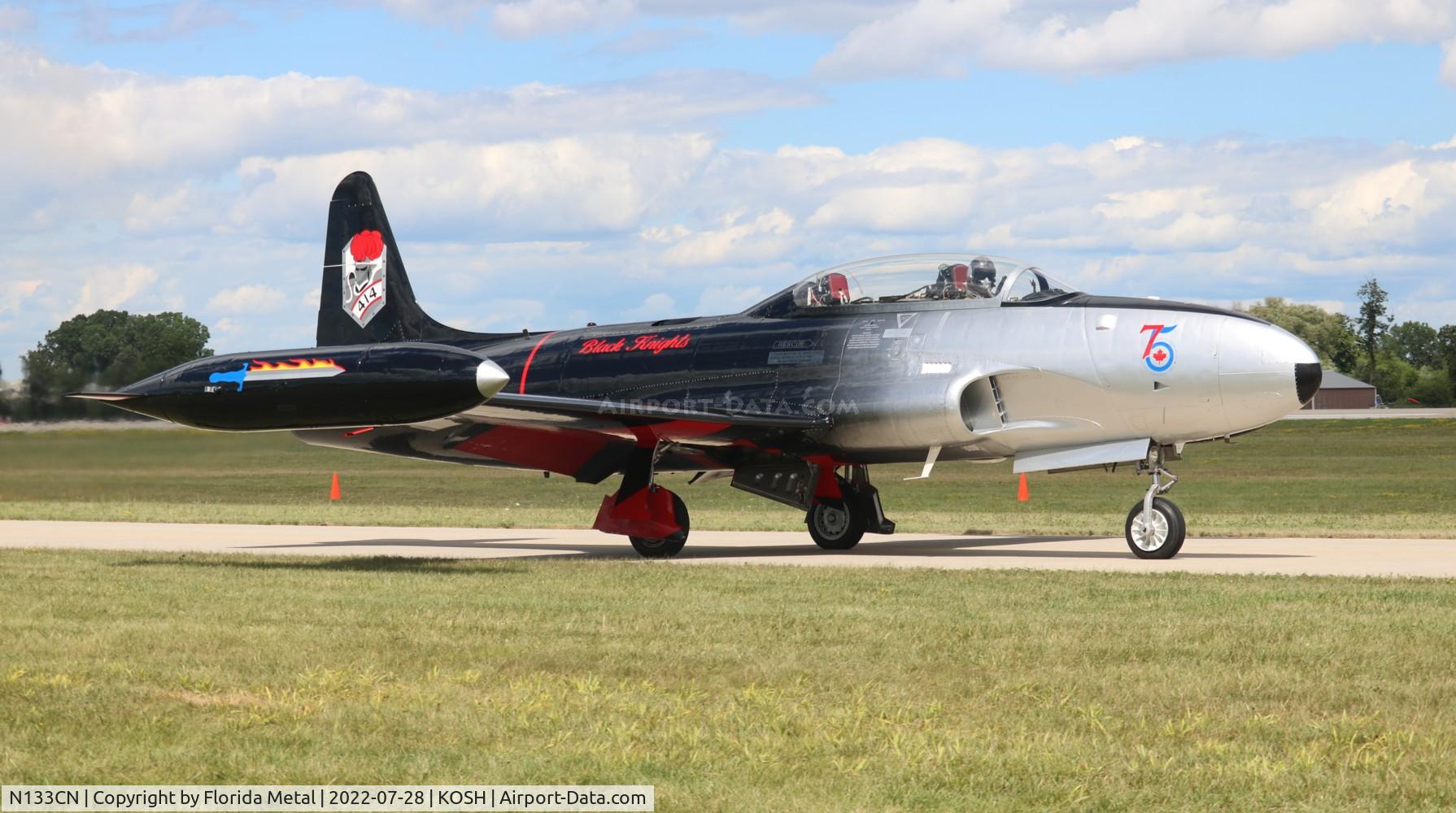 N133CN, Canadair CT-133 Silver Star C/N T33-052, OSH 2022