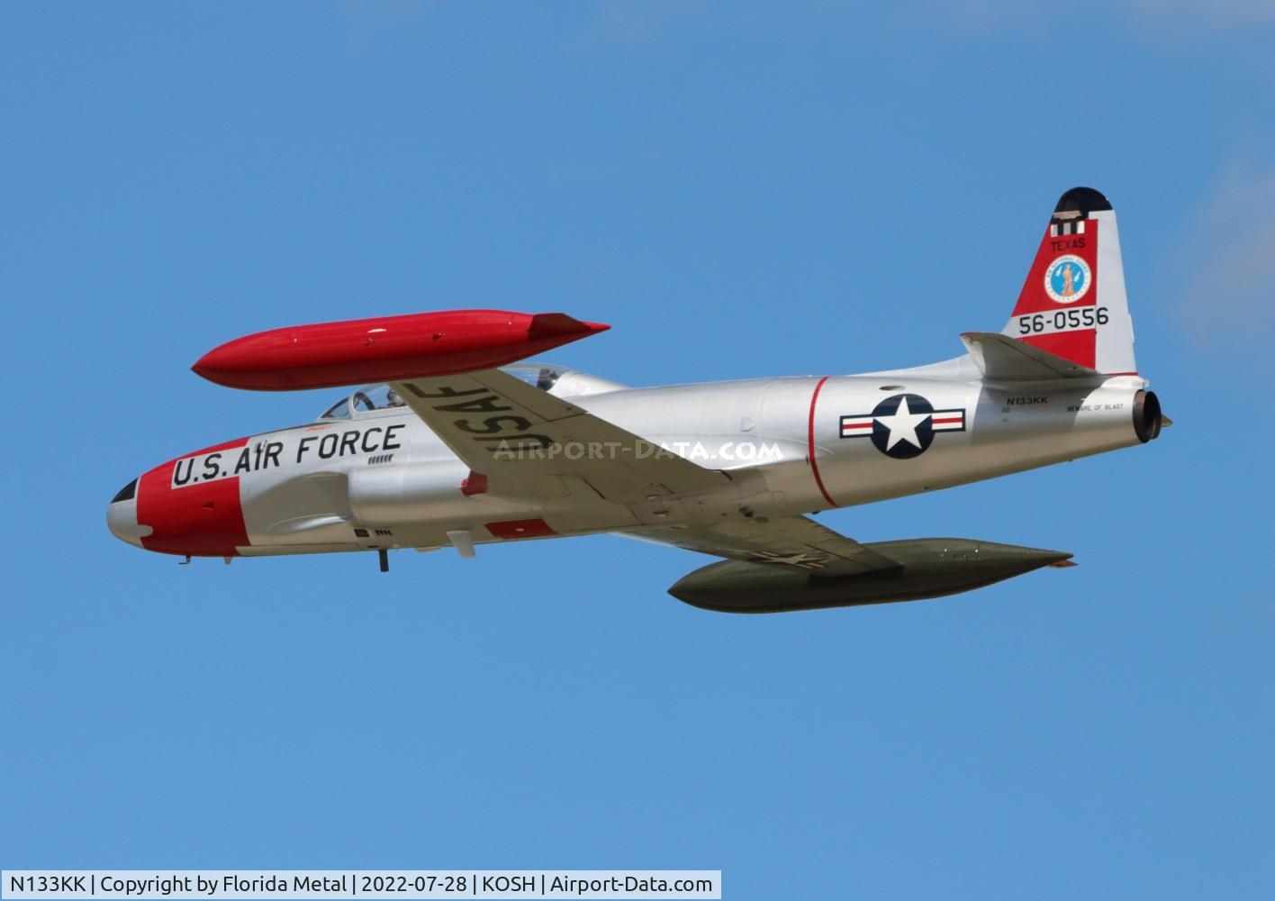 N133KK, Canadair T-33AN Silver Star 3 C/N T33-556, OSH 2022