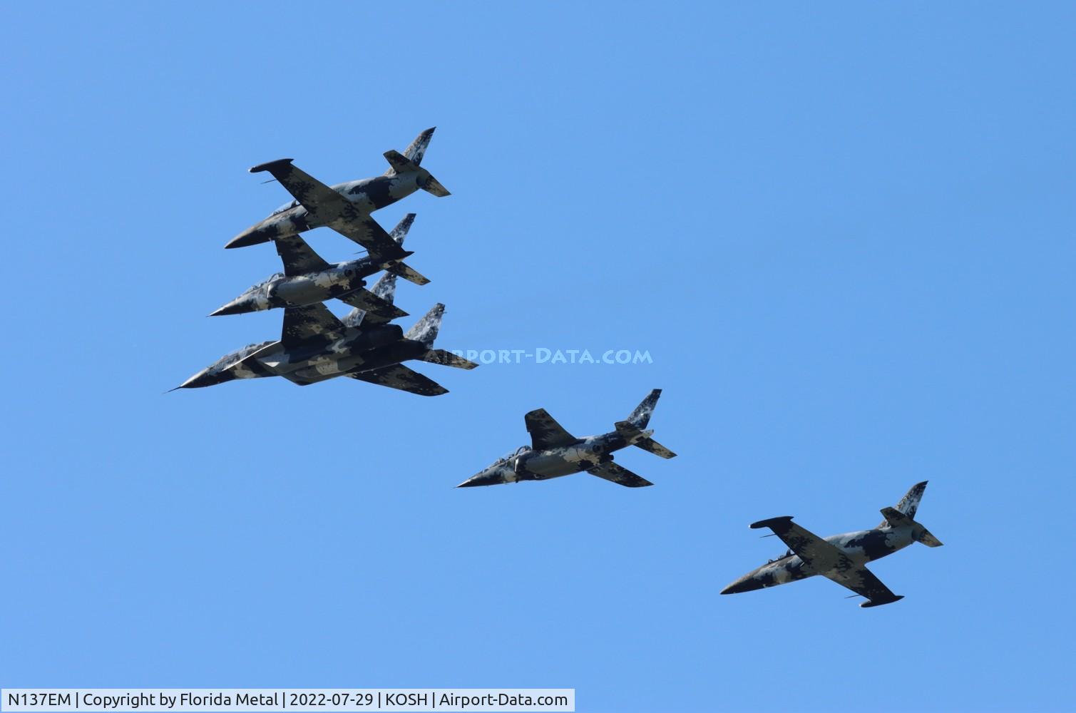 N137EM, 1980 Aero L-39 Albatros C/N PA031615, OSH 2022