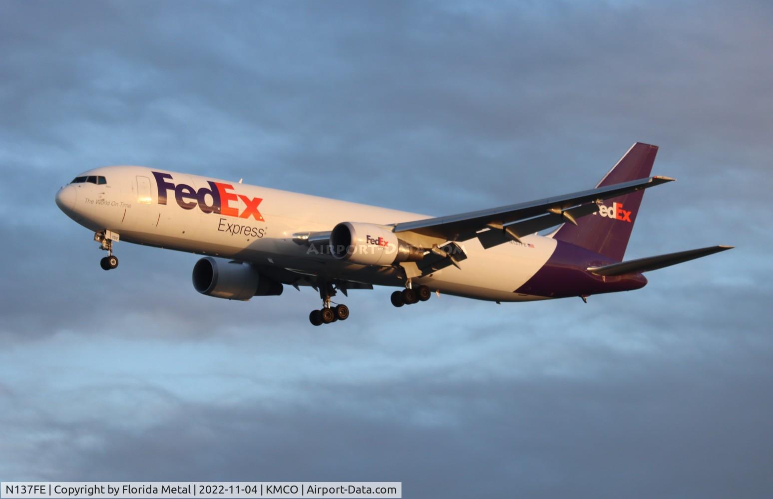 N137FE, 2016 Boeing 767-3S2F/ER C/N 61206, MCO 2022