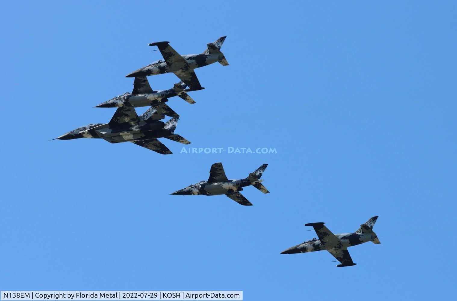 N138EM, Aero L-39 Albatros C/N PA 831106, OSH 2022