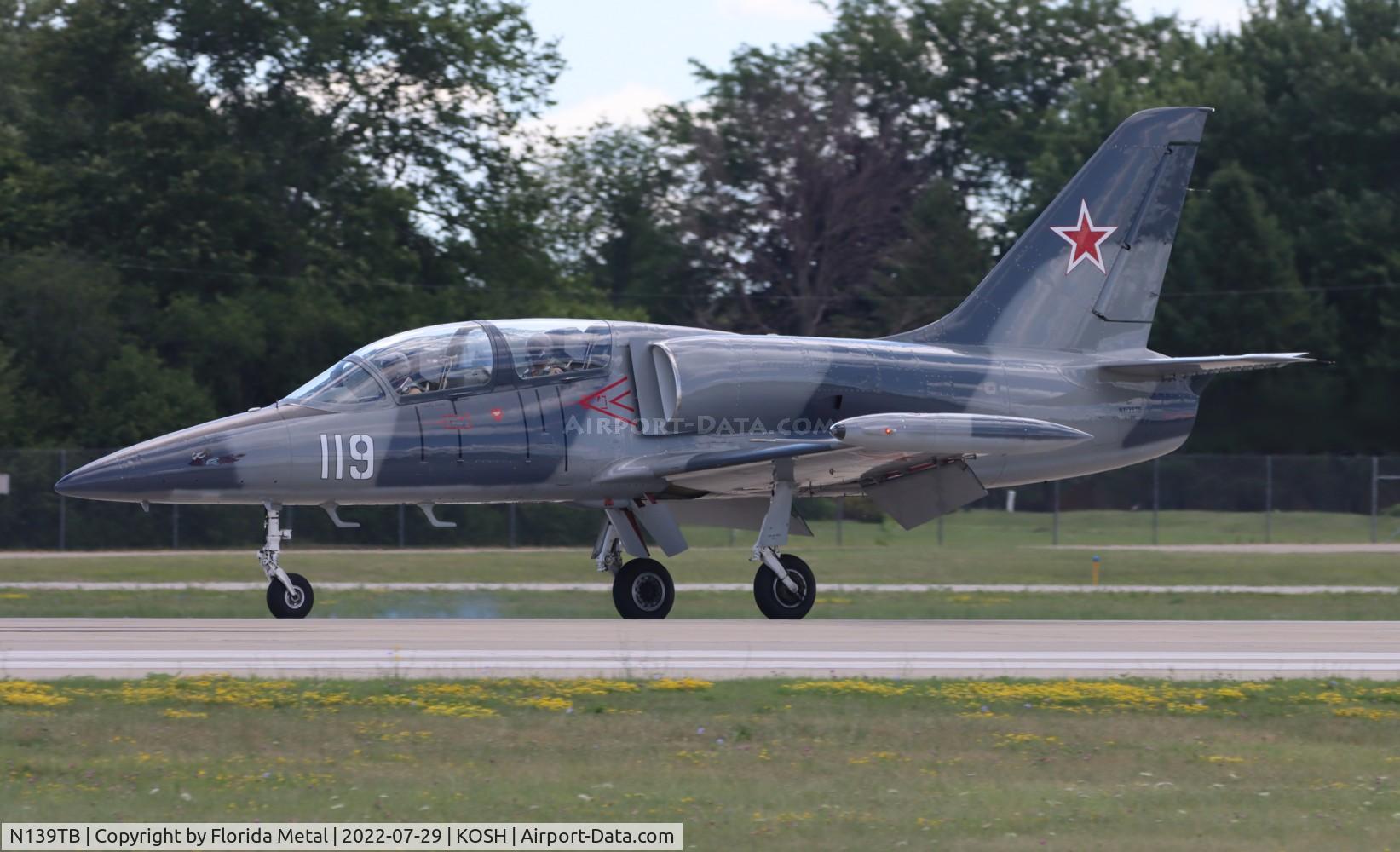 N139TB, 1984 Aero L-39 Albatros C/N 432919, OSH 2022