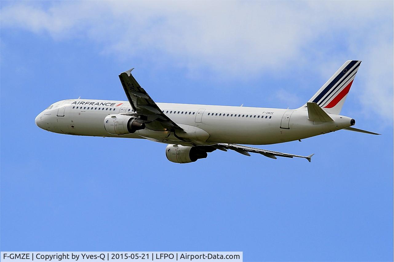 F-GMZE, 1995 Airbus A321-111 C/N 544, Airbus A321-111, Climbing from rwy 24, Paris-Orly Airport (LFPO-ORY)