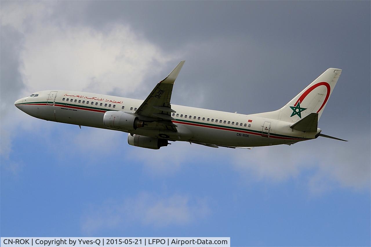 CN-ROK, 2006 Boeing 737-8B6 C/N 33064, Boeing 737-8B6, Climbing from rwy 24, Paris-Orly Airport (LFPO-ORY)