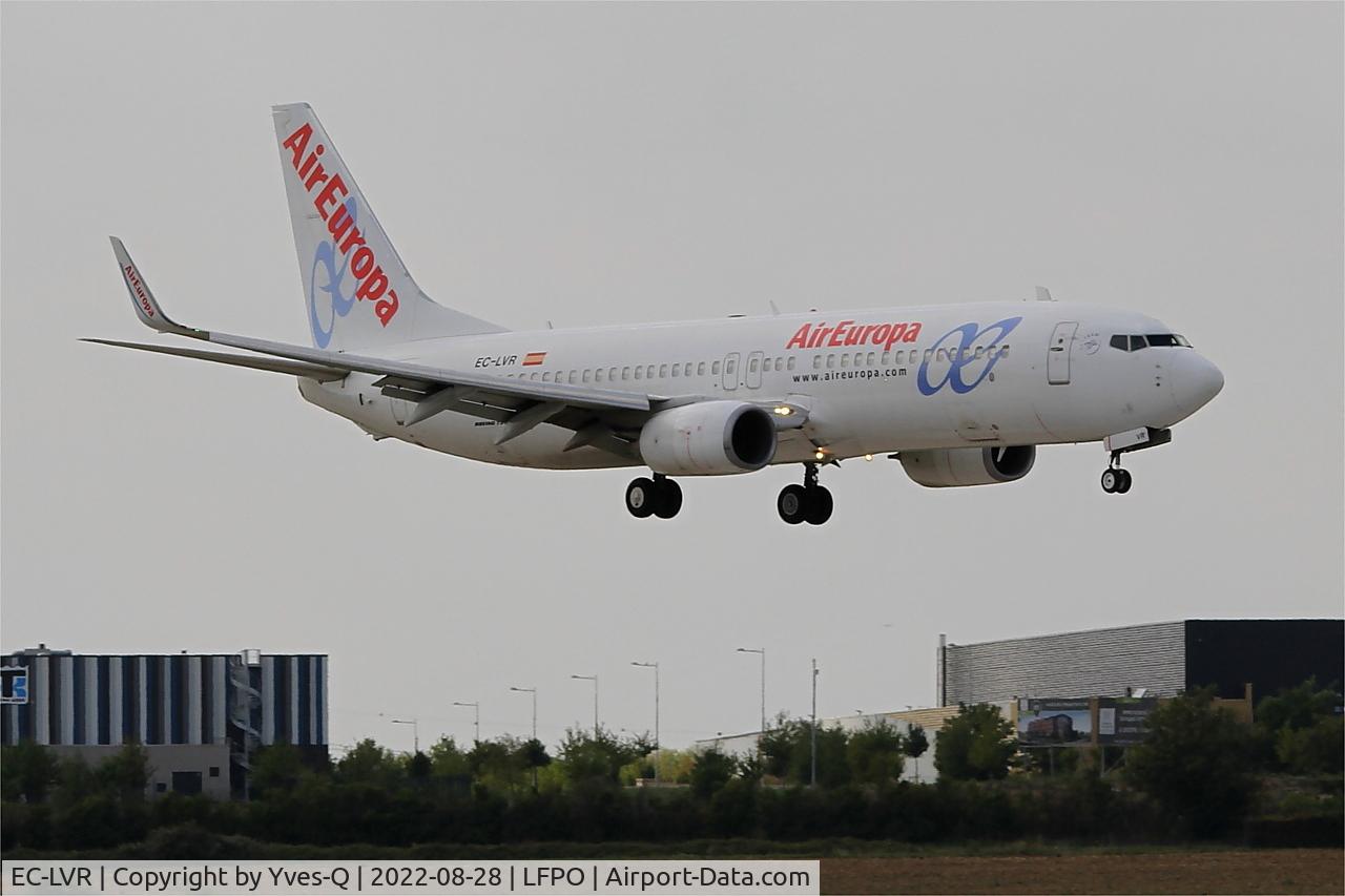 EC-LVR, 2013 Boeing 737-85P C/N 36593, Boeing 737-85P, On final rwy 06, Paris Orly Airport (LFPO-ORY)