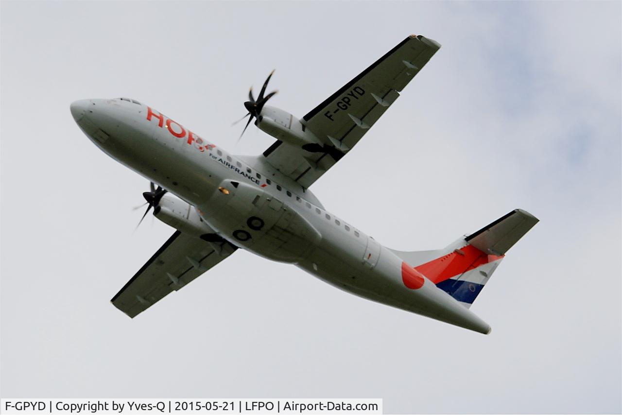 F-GPYD, 1996 ATR 42-500 C/N 490, ATR 42-500, Climbing from Rwy 24, Paris-Orly Airport (LFPO-ORY)