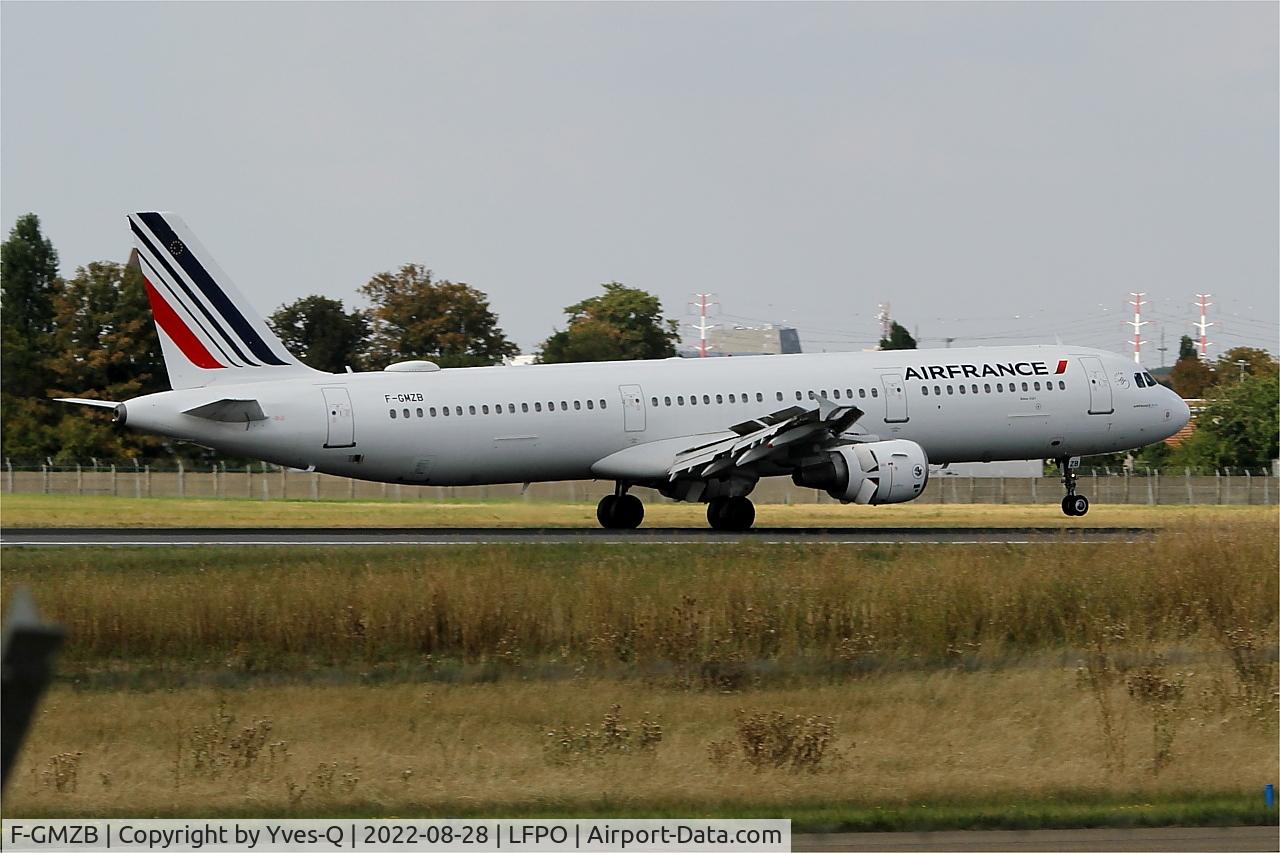 F-GMZB, 1994 Airbus A321-111 C/N 509, Airbus A321-111, Landing rwy 06, Paris-Orly Airport (LFPO-ORY)