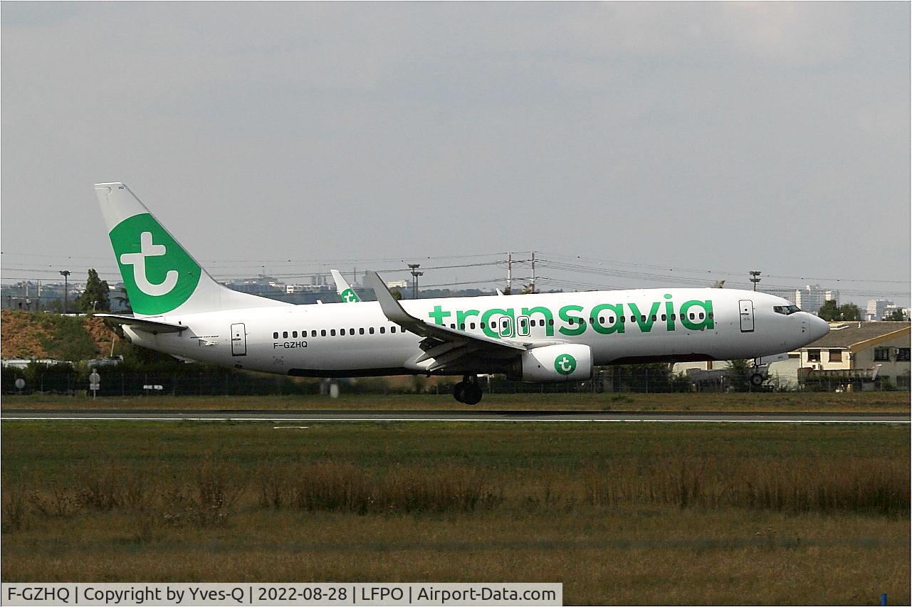F-GZHQ, 2015 Boeing 737-8K2 C/N 44567, Boeing 737-8K2, Landing rwy 06, Paris-Orly airport (LFPO-ORY)