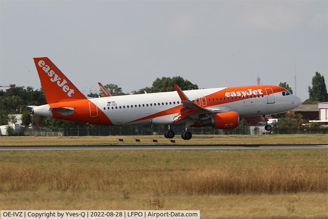 OE-IVZ, 2015 Airbus A320-214 C/N 6485, Airbus A320-214, Landing rwy 06, Paris Orly airport (LFPO-ORY)