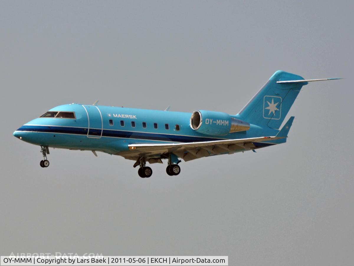 OY-MMM, 1999 Bombardier Challenger 604 (CL-600-2B16) C/N 5430, RWY22L
