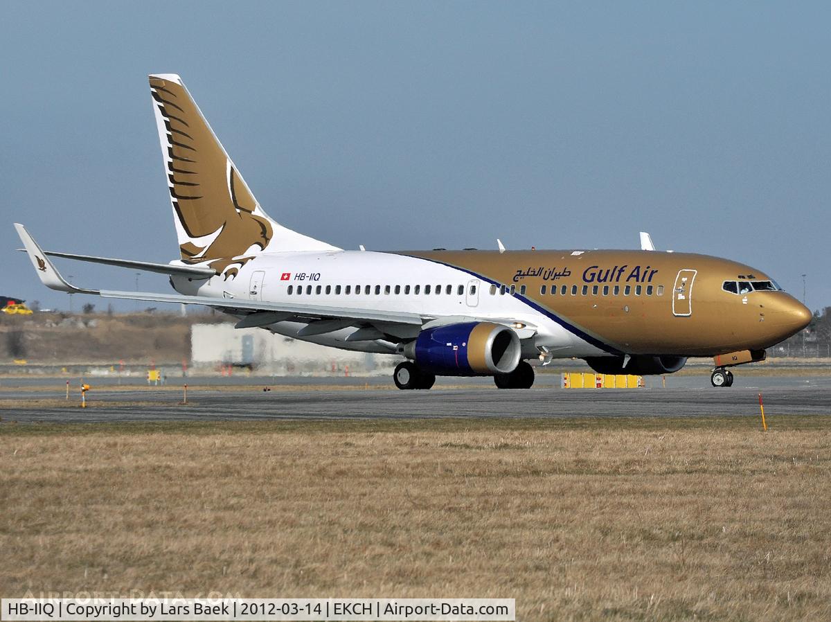 HB-IIQ, 1999 Boeing 737-7CN BBJ C/N 30752, Operated by privatair
