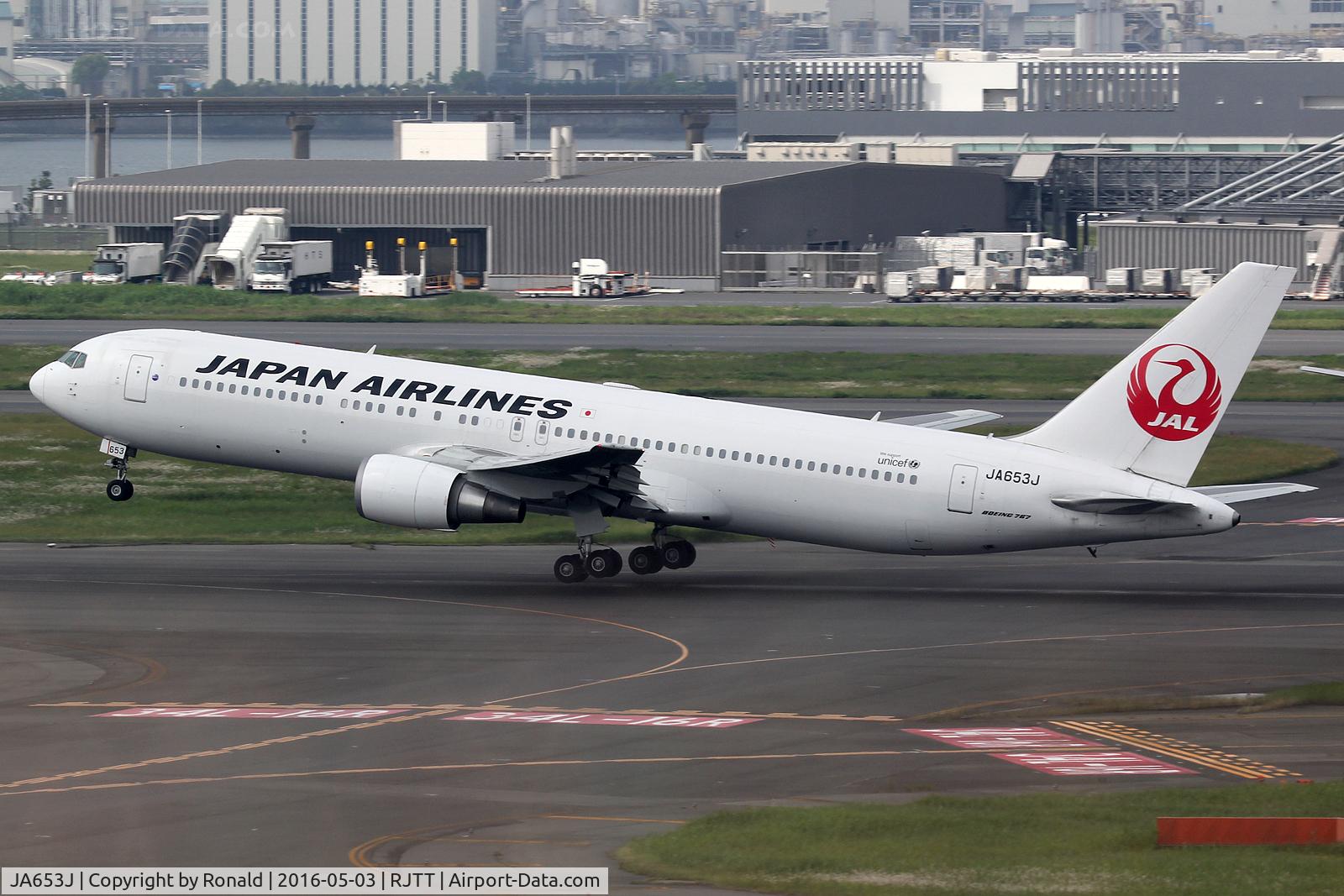 JA653J, 2010 Boeing 767-346/ER C/N 40365, at hnd