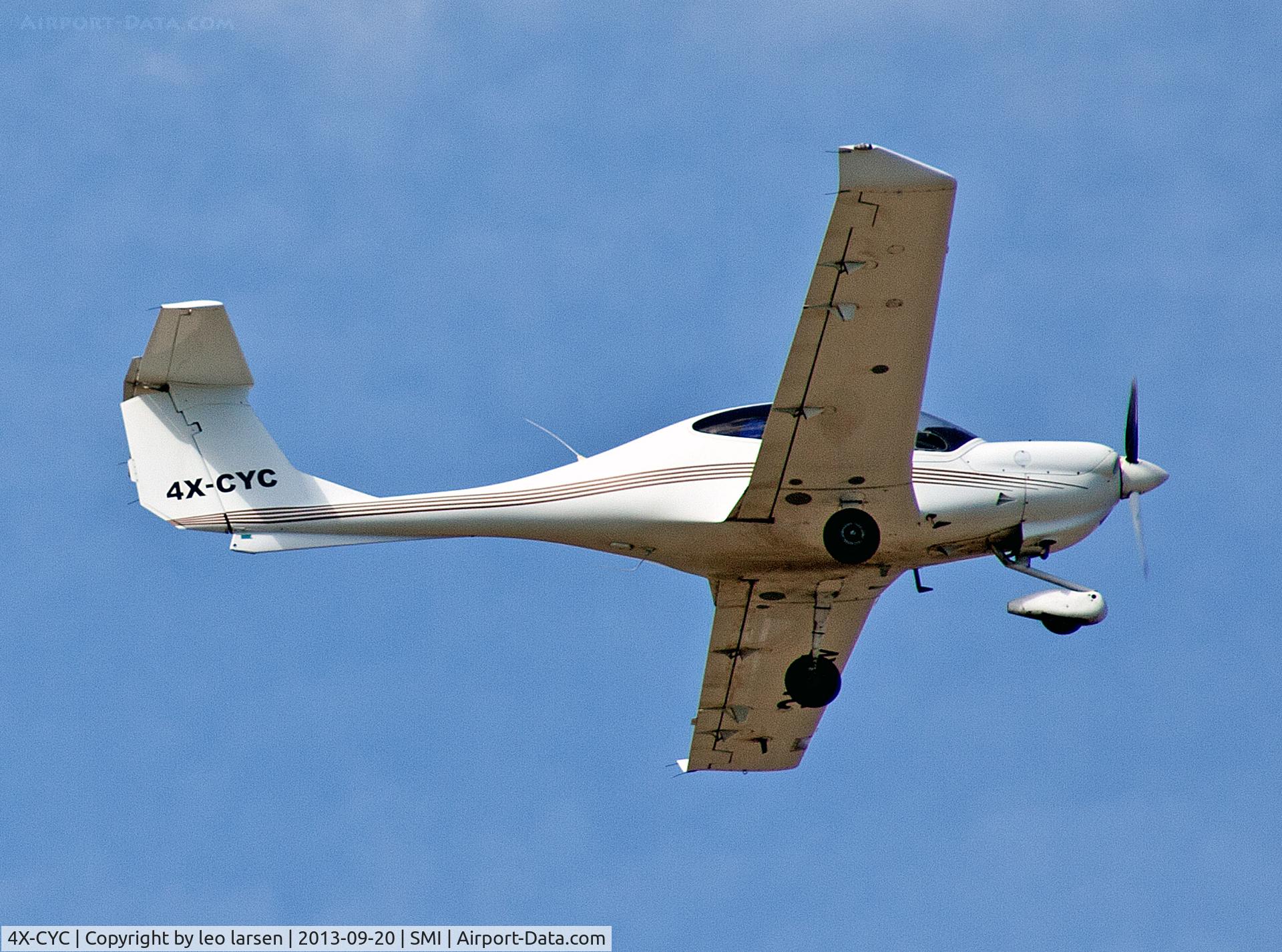 4X-CYC, Diamond Aircraft DA.40 Star C/N 40.274, Samos 20.9.2013