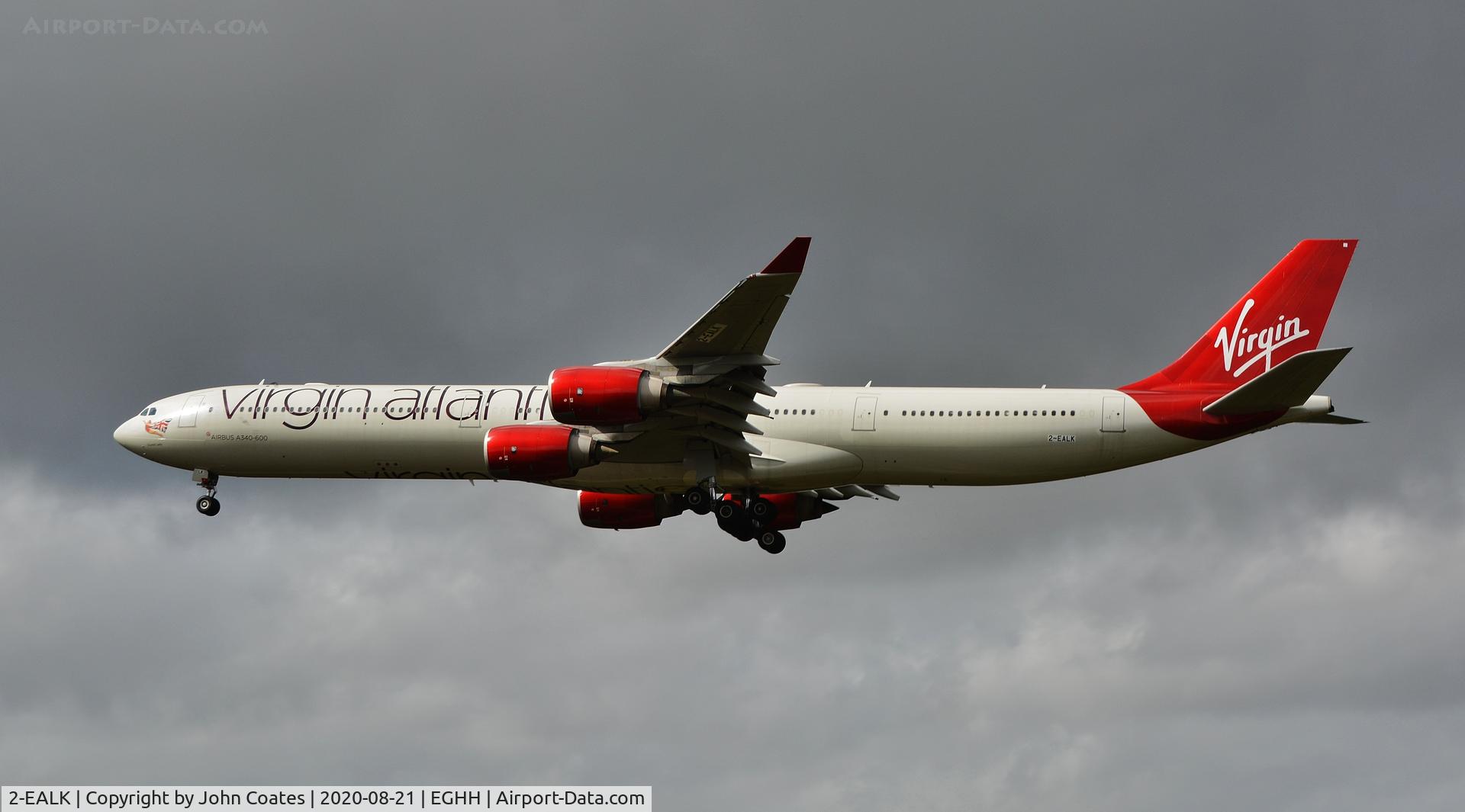 2-EALK, 2006 Airbus A340-642 C/N 768, ex G-VRED to become G-ECLC