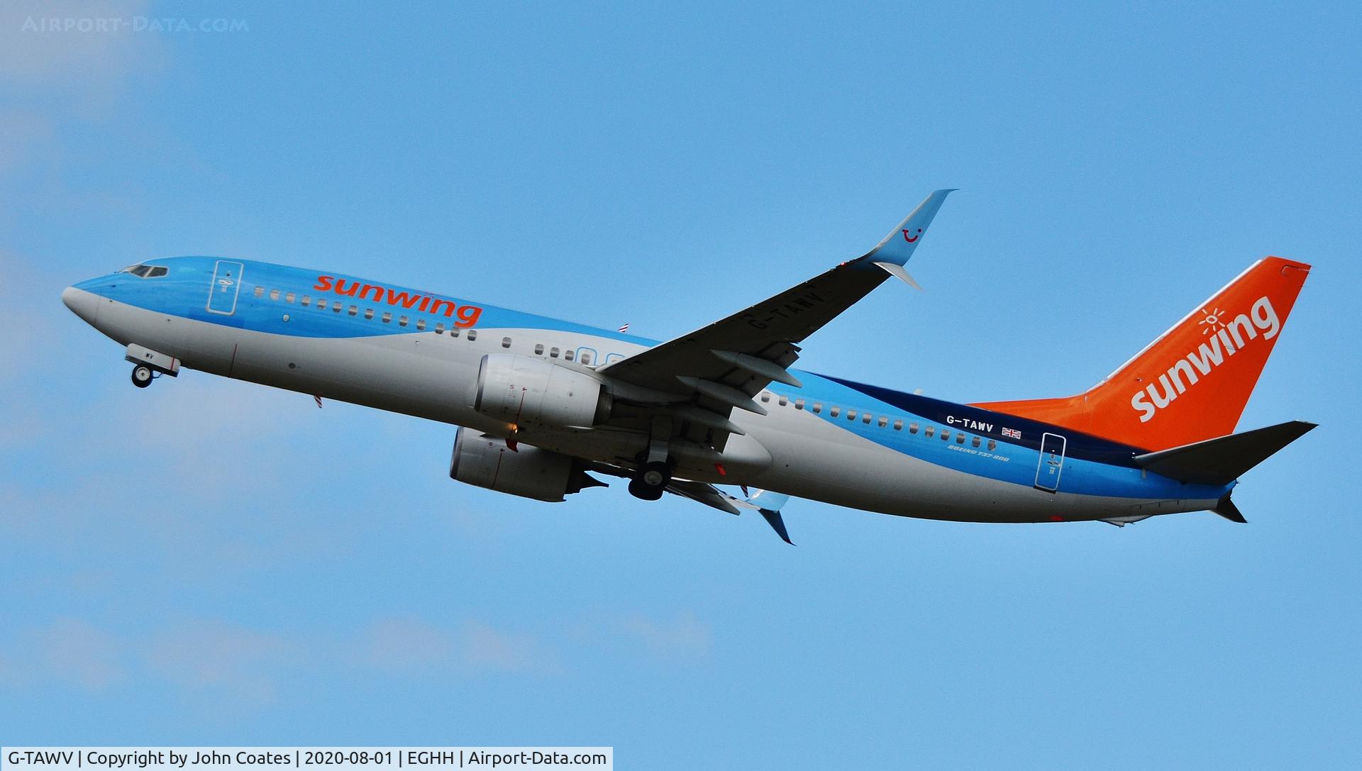 G-TAWV, 2015 Boeing 737-8K5 C/N 41662, Departing of 26