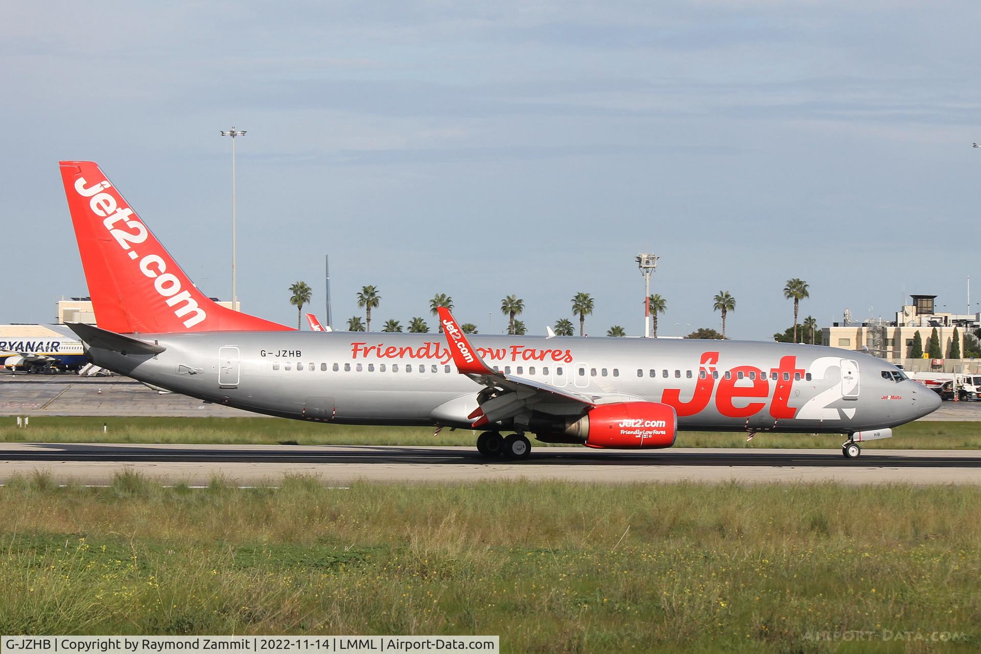 G-JZHB, 2000 Boeing 737-8K5 C/N 28623, B737-800 G-JZHB Jet2Com