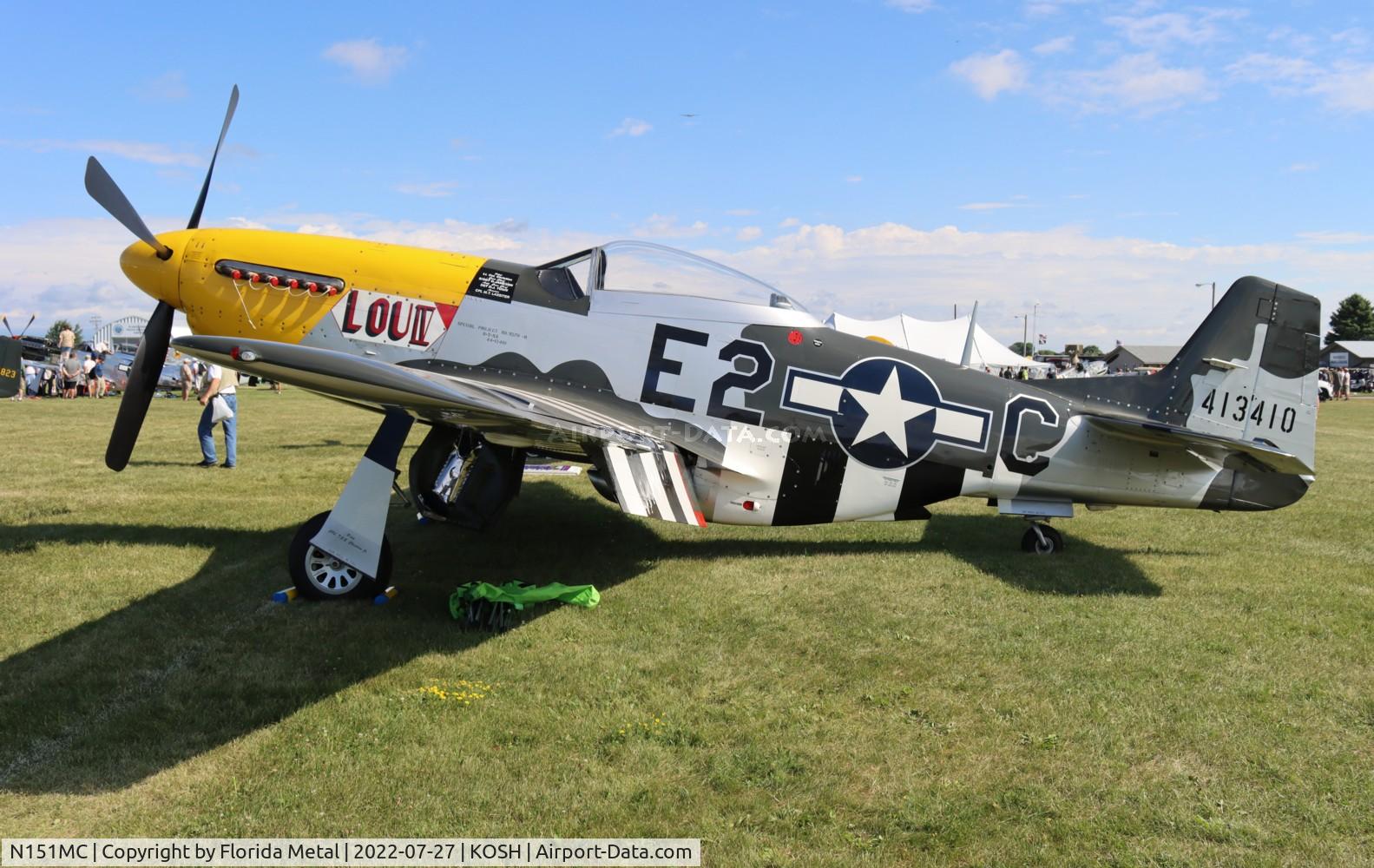 N151MC, 1968 North American F-51D Mustang Mustang C/N AF6722581, OSH 2022