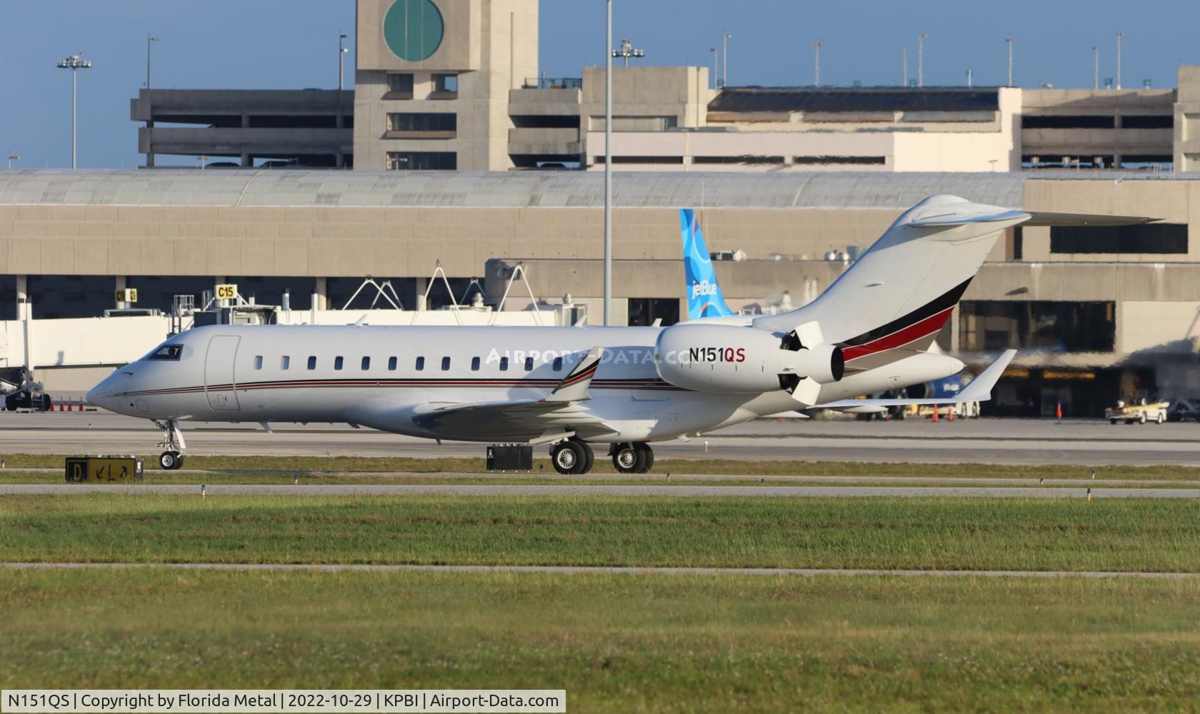 N151QS, 2016 Bombardier BD-700-1A10 Global 6000 C/N 9730, PBI OFA 2022